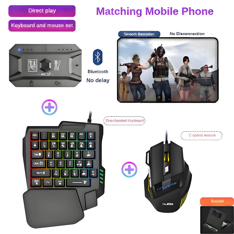 Gaming Keyboard And Mouse Mobile - Konwerter do gier na telefon komórkowy