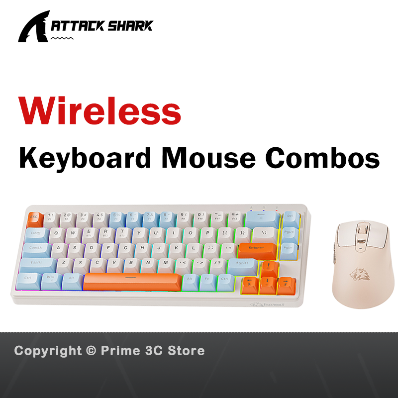 Gaming Keyboard And Mouse Combo Wireless - Bezprzewodowy zestaw klawiatury i myszy M87,