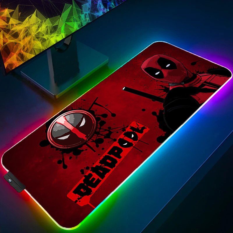 Gaming Keyboard Backlit - Podkładka pod mysz LED Gaming z