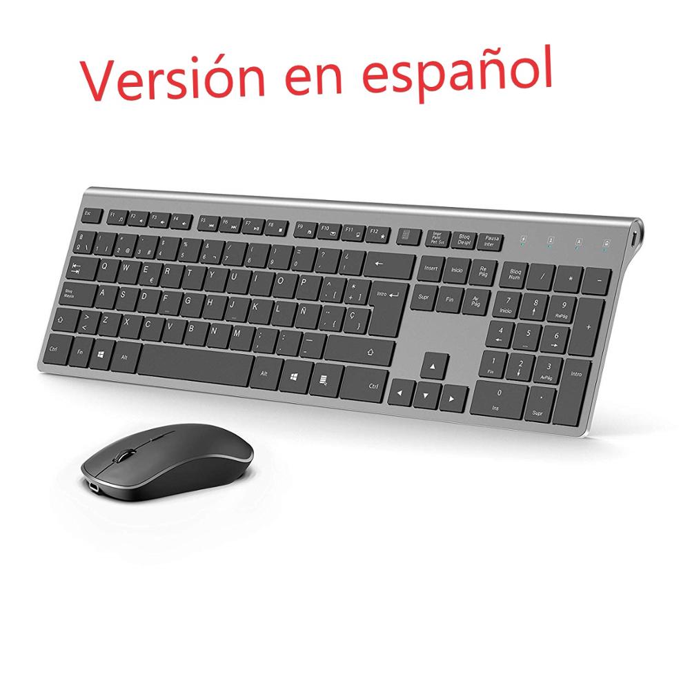 Gaming Keyboard And Mouse Combo Wireless - Bezprzewodowy zestaw klawiatury i myszy z