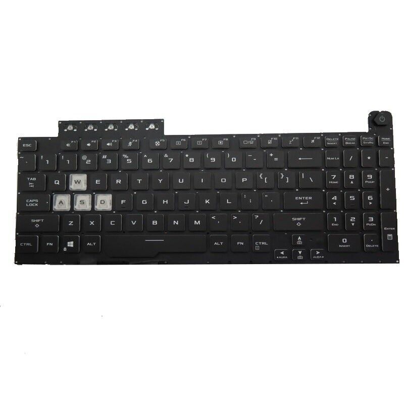 Gaming Keyboard Backlit - Nowa podświetlana klawiatura US do ASUS