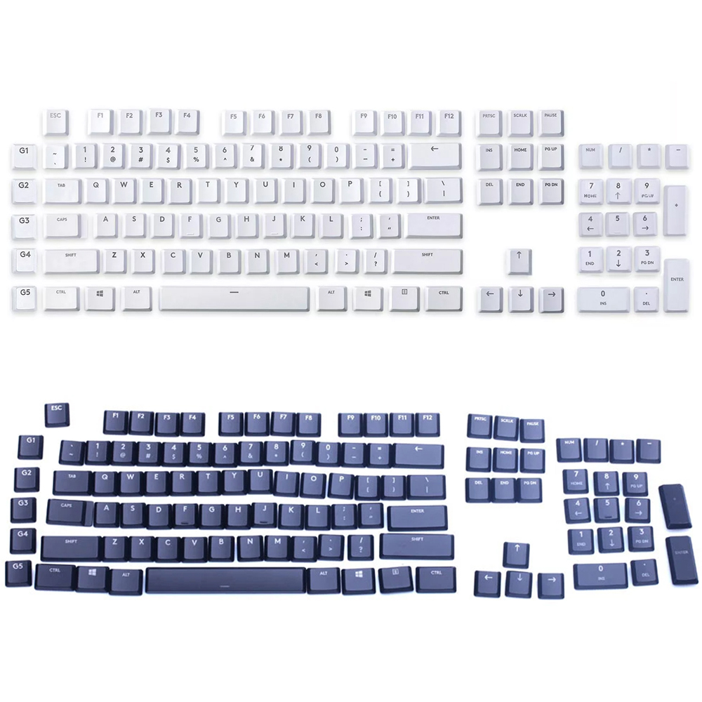 Gaming Keyboard Tkl - Kompletny zestaw 109 keycapów do wymiany