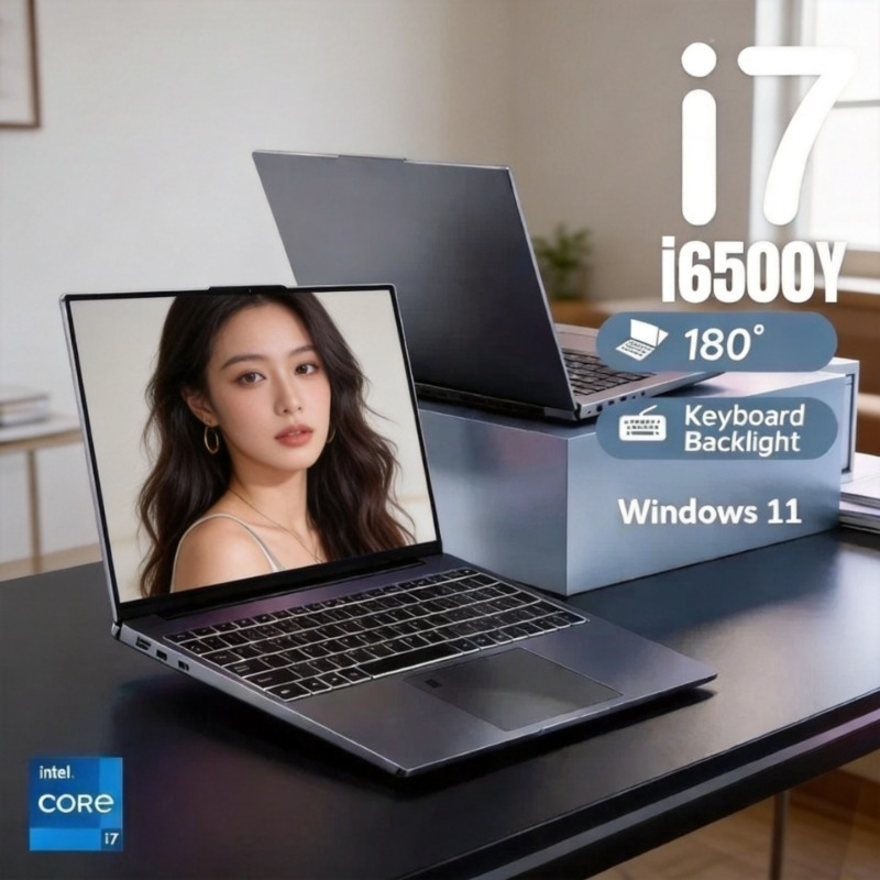 Gaming Keyboard Brand - 【Brand+】Laptop Windows 11, lekki, Intel 6500Y,