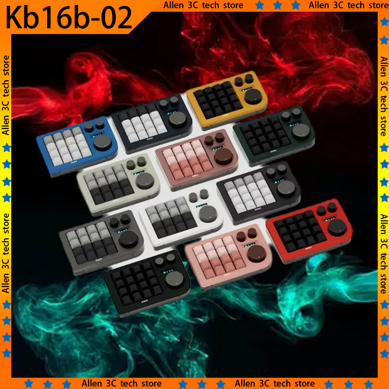 Gaming Keyboard Brand - DOIO Kb16b-02 Klawiatura mechaniczna Bluetooth podwójny