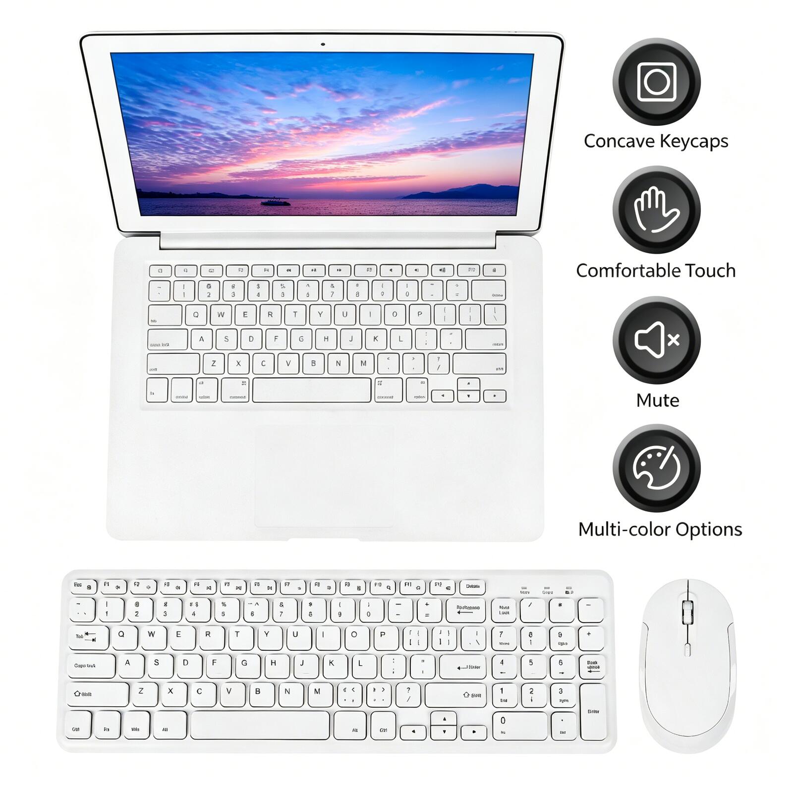 Gaming Keyboard And Mouse Combo Wireless - Gorąca Wyprzedaż Bezprzewodowy Zestaw Klawiatura i