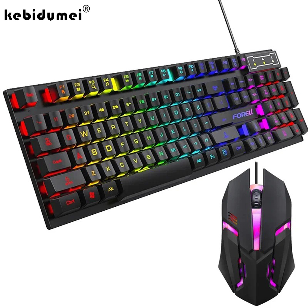 Gaming Keyboard Half - Klawiatura mechaniczna Kebidumei 104 klawisze z