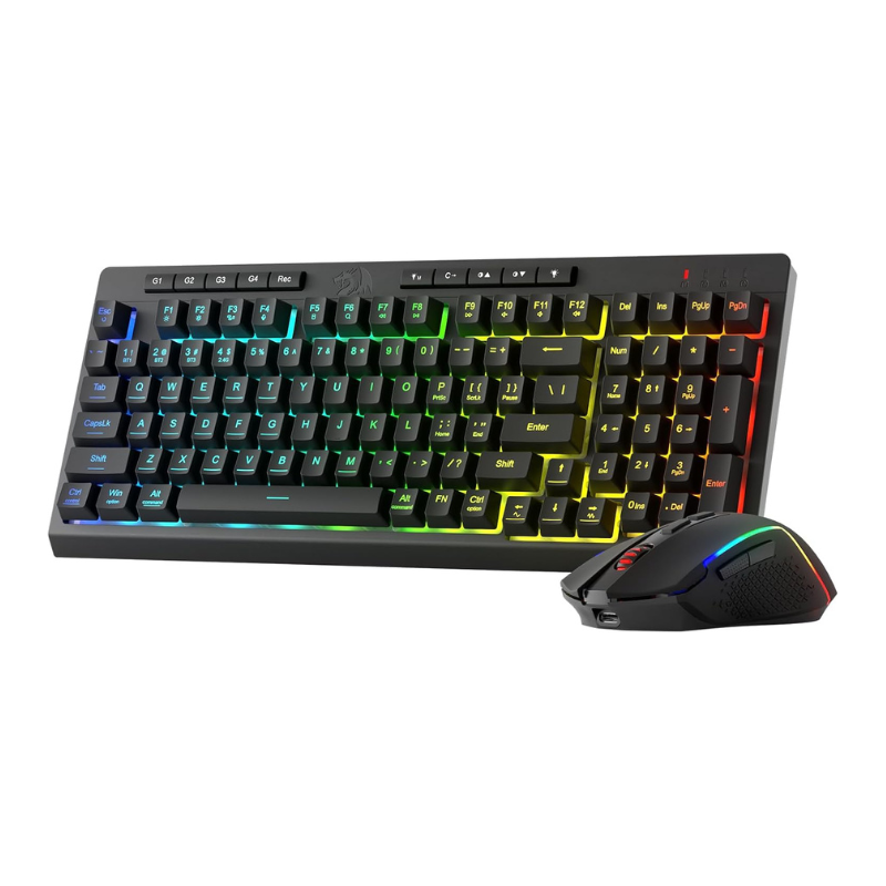 Gaming Keyboard Extension - Bezprzewodowy zestaw klawiatury i myszy do