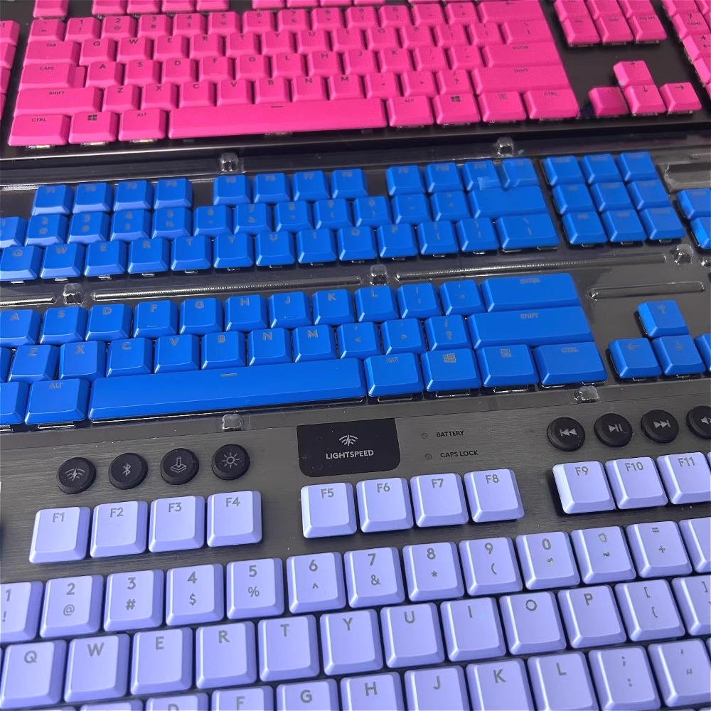 Gaming Keyboard Tkl - Ultracienkie, niskoprofilowe nakładki na klawisze ABS