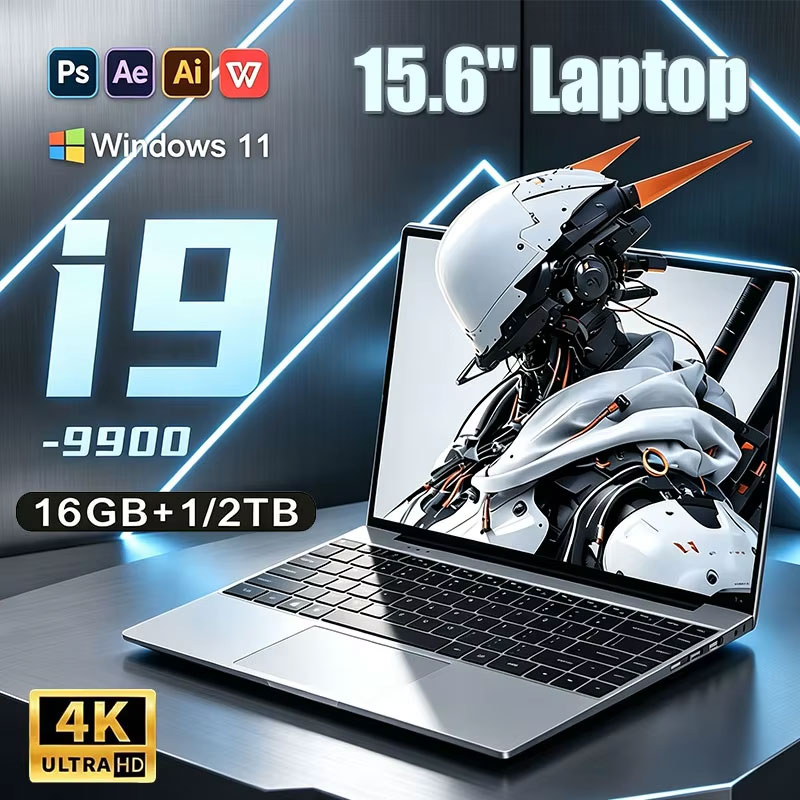 Gaming Keyboard Backlit - NOWY Laptop 15,6' Intel Core I9-9900
