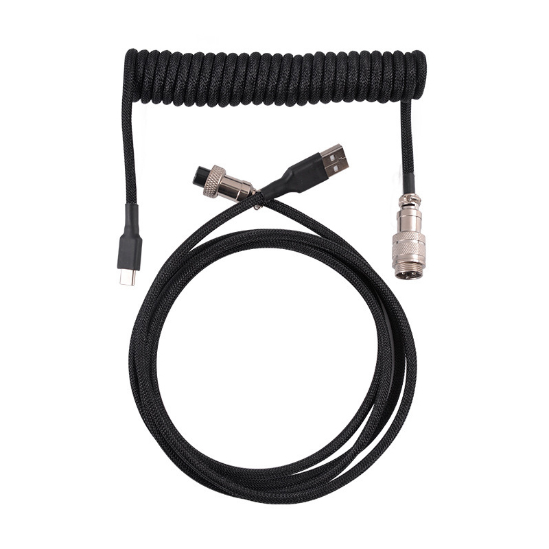 Coiled Usb Cable - Kabel spiralny do klawiatury mechanicznej typu