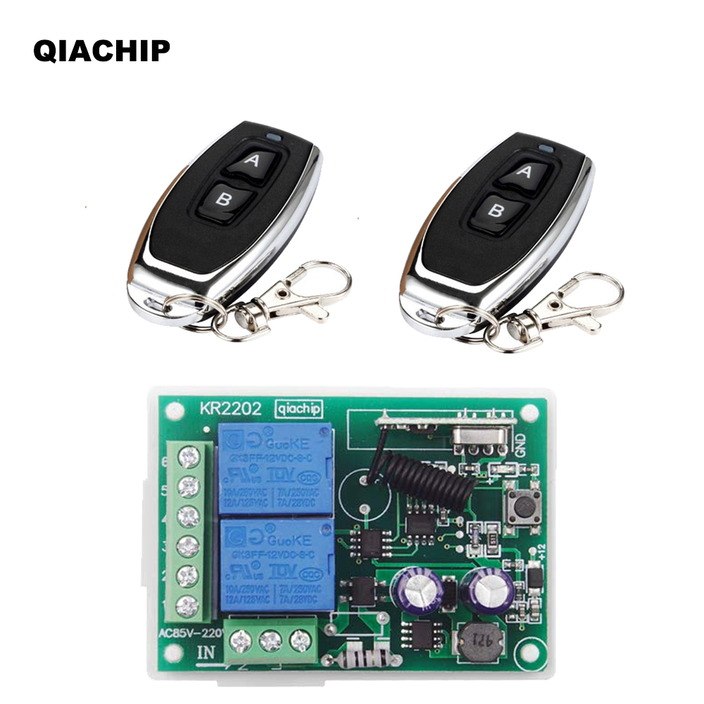 QIACHIP 433 MHz AC 110V 220V 2 – Switch Opener Tool recenzja i cena