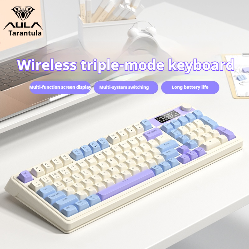AULA S99 PRO Bezprzewodowa kla – Gaming Keyboard No Noise recenzja i cena