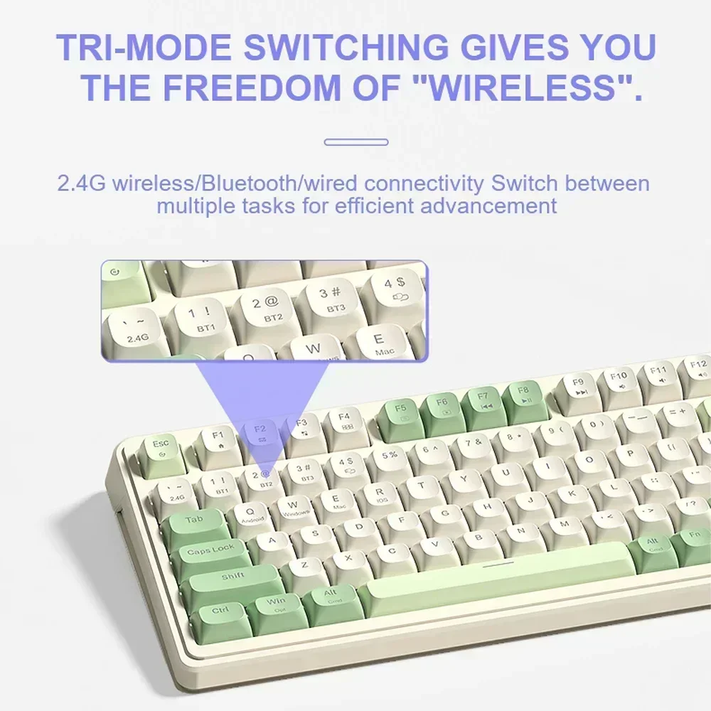 AULA S99 PRO Bezprzewodowa kla – Gaming Keyboard No Noise recenzja i cena