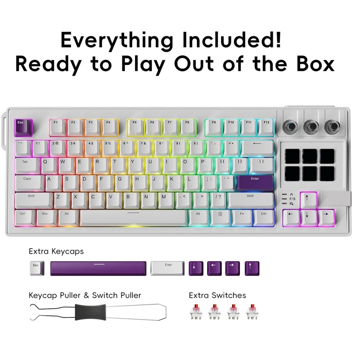 aktualizacja. Klawiatura mecha – Gaming Keyboard Ergonomic recenzja i cena