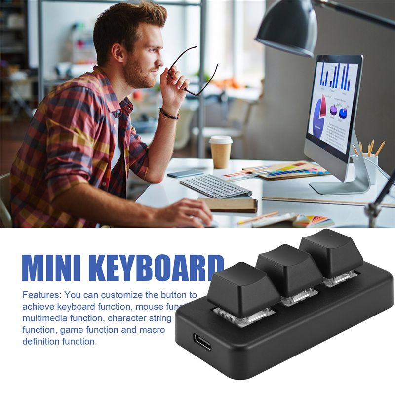 MK321 Programowalna Mini Klawi – Gaming Keyboard Mini recenzja i cena