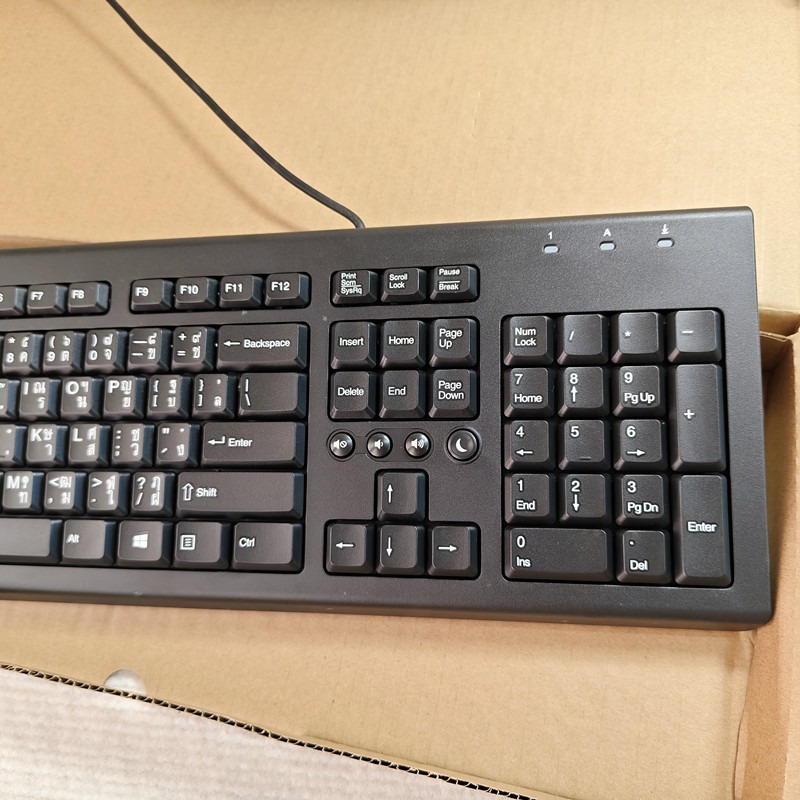 Klawiatura przewodowa USB z uk – Gaming Keyboard Blue Switches recenzja i cena