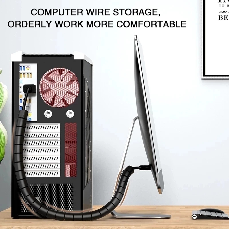 1/2M elastyczny organizer do k – Coiled Usb Cable recenzja i cena