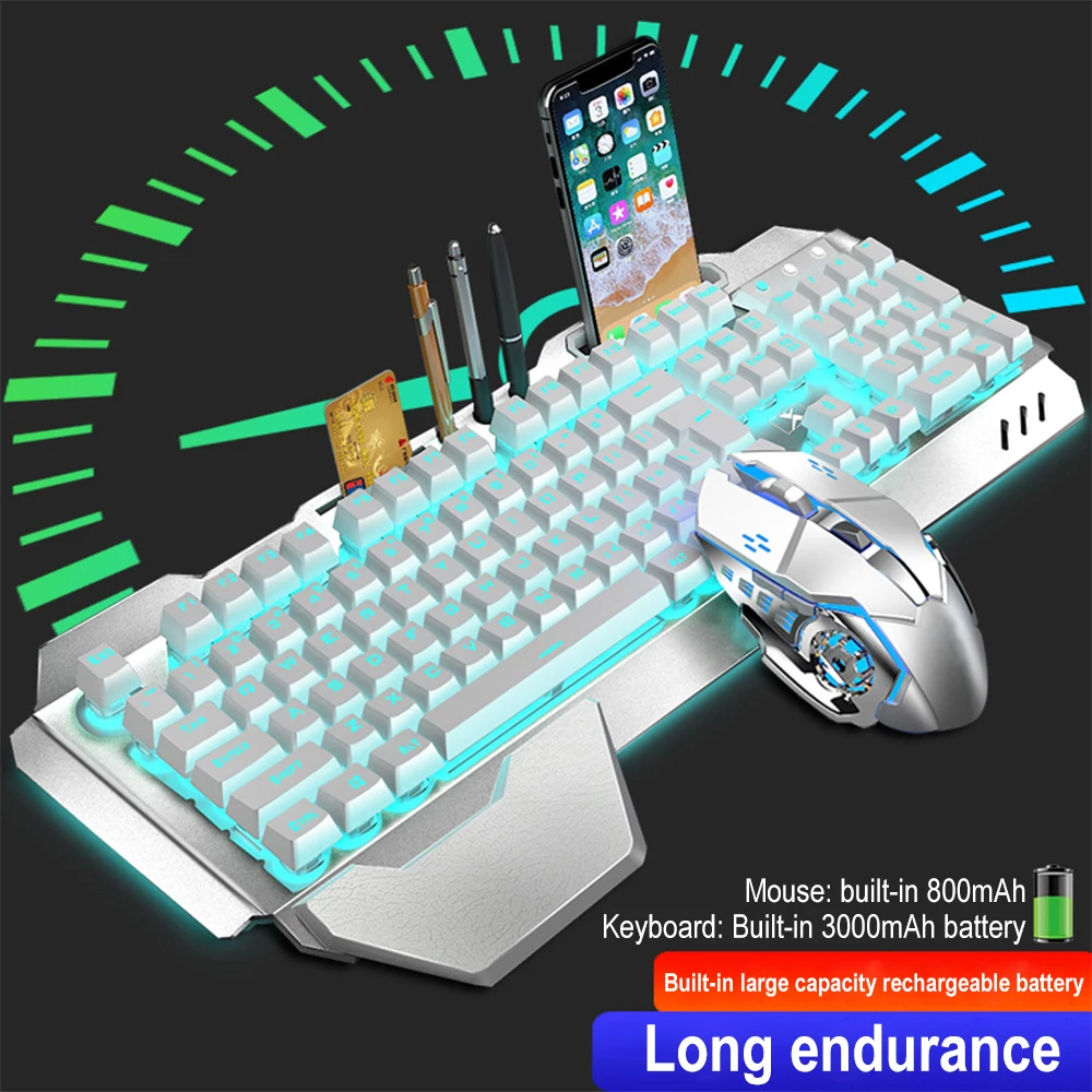K680 akumulator 2.4G bezprzewo – Gaming Keyboard And Mouse Combo recenzja i cena