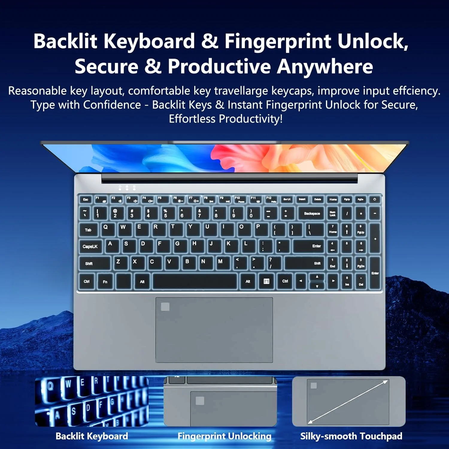 Nowy laptop 2026, 15,6 cala, W – Gaming Keyboard Brand recenzja i cena