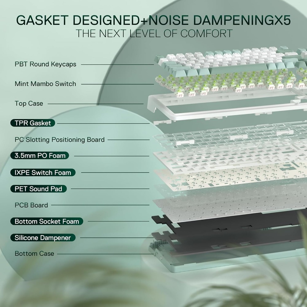 Bezprzewodowa klawiatura gamin – Gaming Keyboard No Noise recenzja i cena