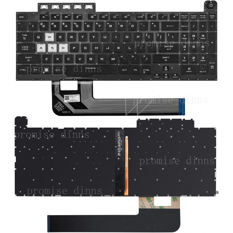 Klawiatura US z podświetleniem – Gaming Keyboard Backlit recenzja i cena