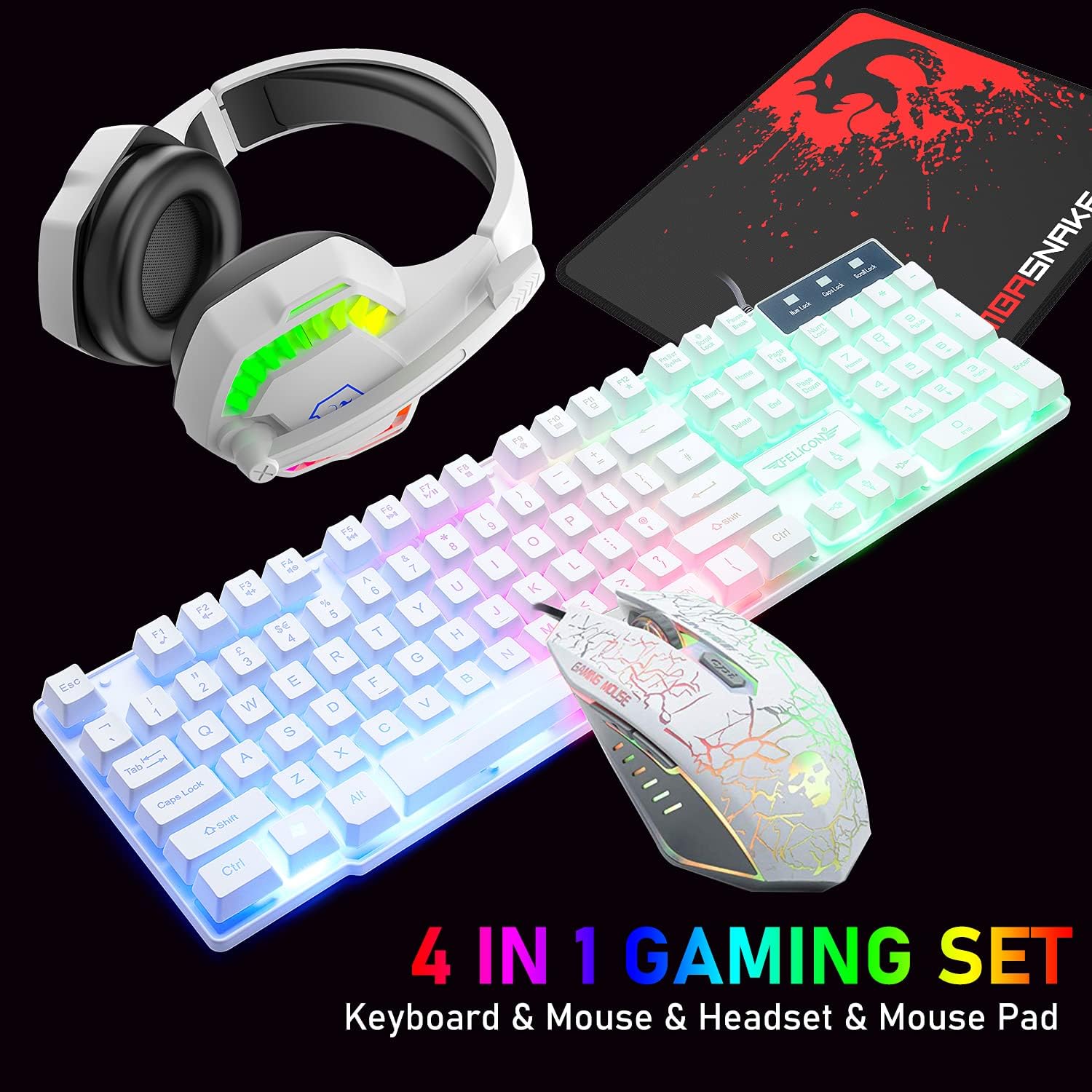 MAMBASNAKE T11 UK 100% Zestaw  – Gaming Keyboard Ergonomic recenzja i cena