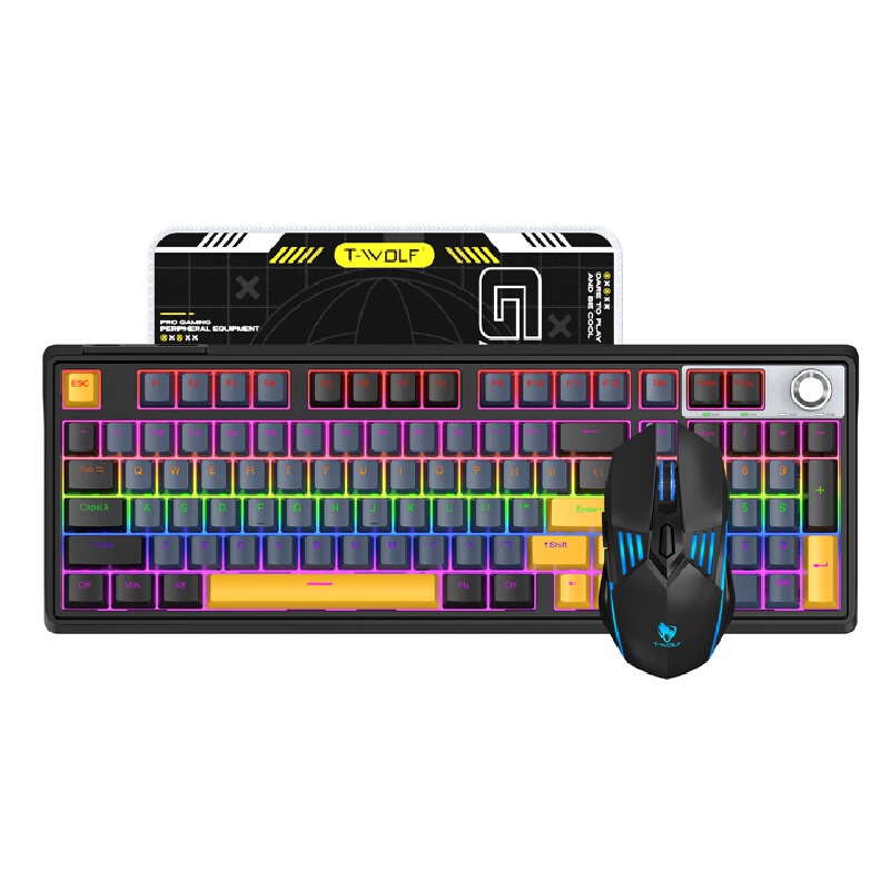 Zestaw Klawiatura Mechaniczna  – Gaming Keyboard And Mouse Combo Wireless recenzja i cena