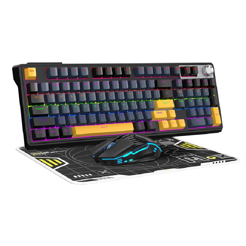 Zestaw Klawiatura Mechaniczna  – Gaming Keyboard And Mouse Combo Wireless recenzja i cena