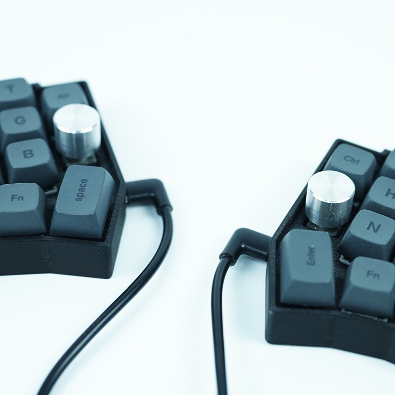 Klawiatura dzielona Worne, prz – Gaming Keyboard Ergonomic recenzja i cena