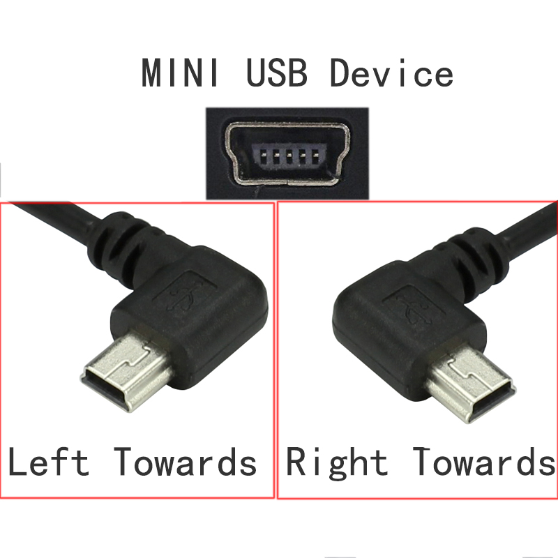 MINI USB 5Pin 90 stopni lewy l – Coiled Usb Cable recenzja i cena