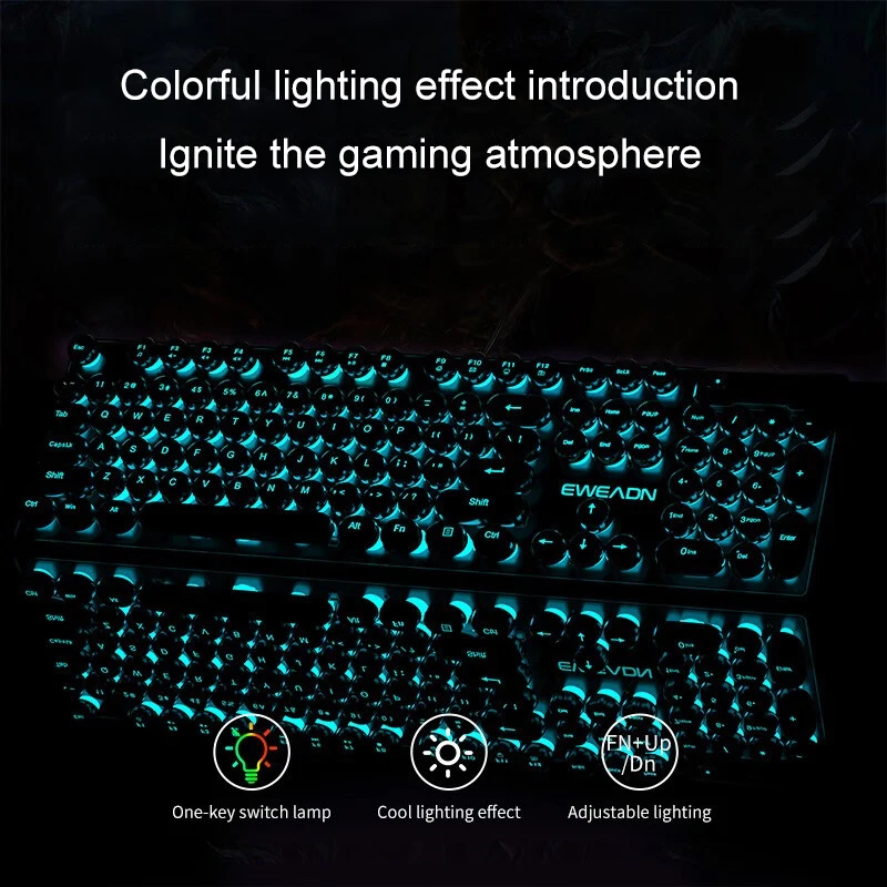 Zestaw klawiatura i mysz w sty – Gaming Keyboard Mouse Set recenzja i cena