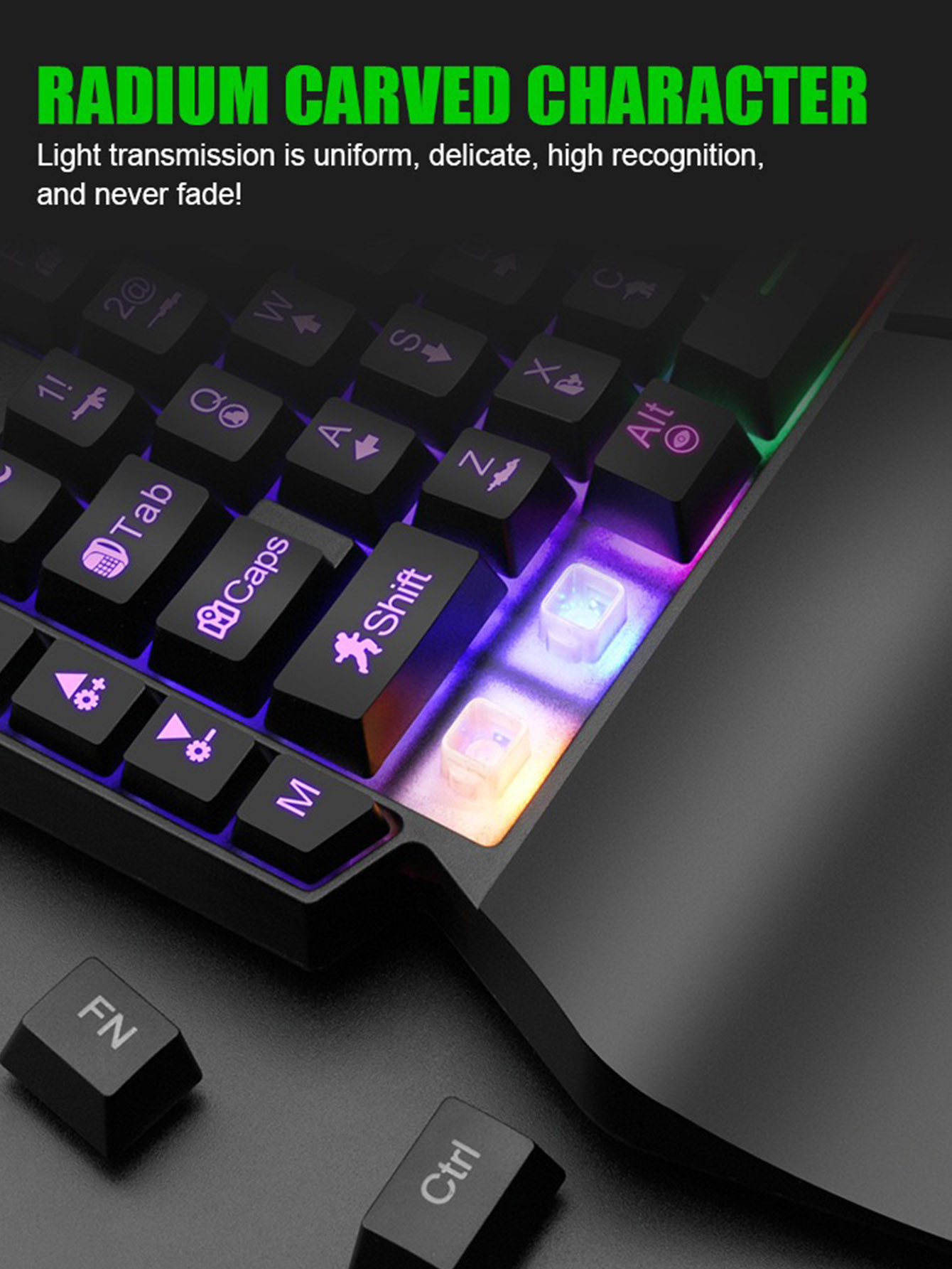 Mechaniczna, jednoręczna, prze – Gaming Keyboard Half recenzja i cena