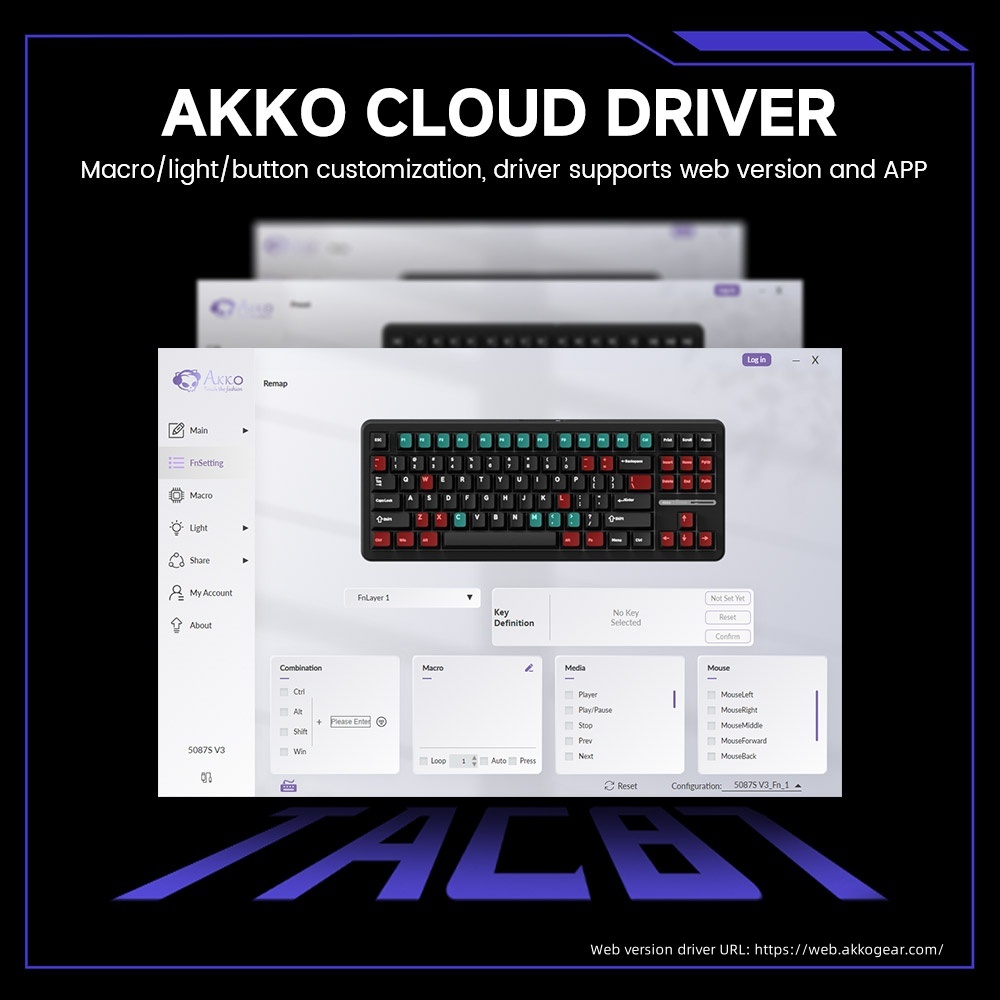 Klawiatura Akko 5087 V3 Tri-mo – Gaming Keyboard Tkl recenzja i cena