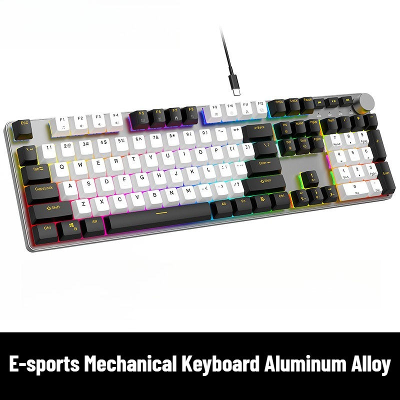 Mechaniczna klawiatura e-sport – Gaming Keyboard No Noise recenzja i cena