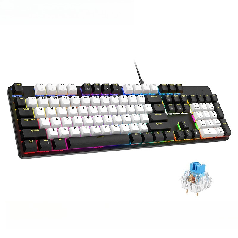 Mechaniczna klawiatura e-sport – Gaming Keyboard No Noise recenzja i cena