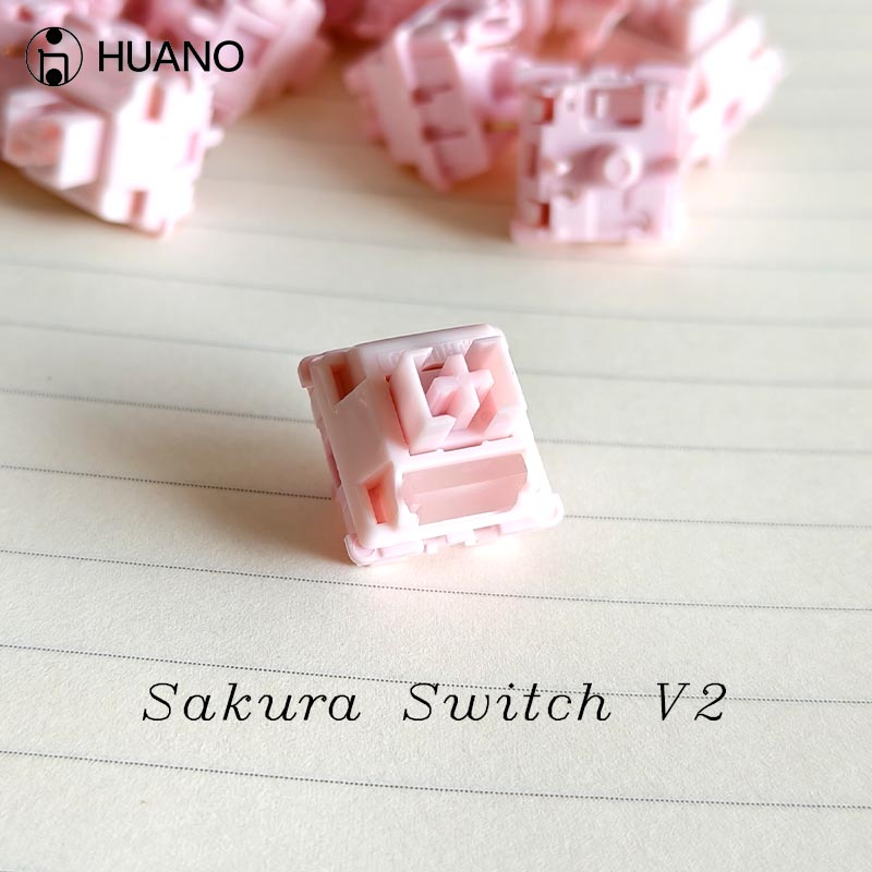 Przełączniki HUANO Sakura V2 5 – Gaming Keyboard Mini Mechanical recenzja i cena
