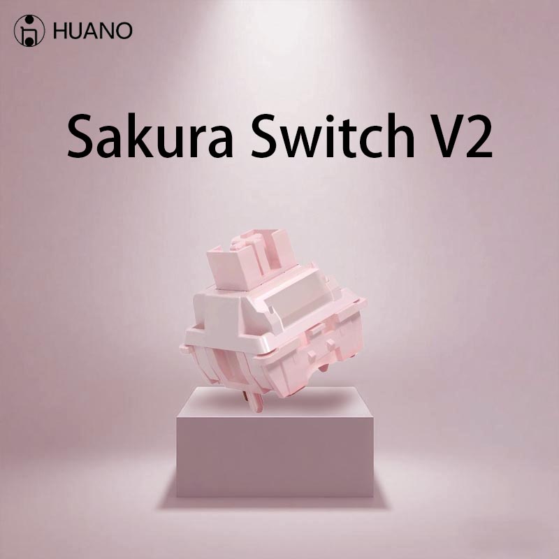 Przełączniki HUANO Sakura V2 5 – Gaming Keyboard Mini Mechanical recenzja i cena