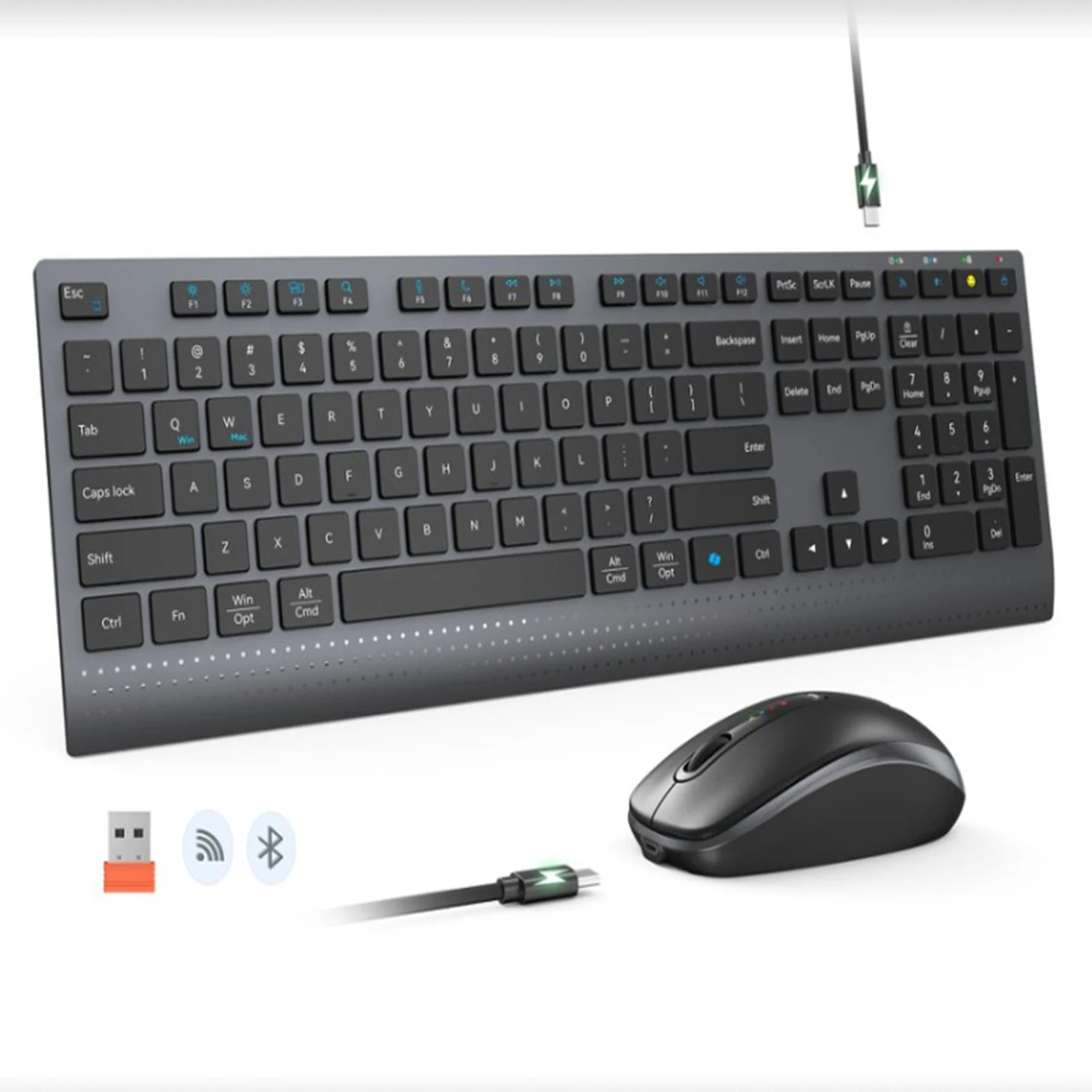 Bezprzewodowy zestaw klawiatur – Gaming Keyboard And Mouse Combo Wireless recenzja i cena