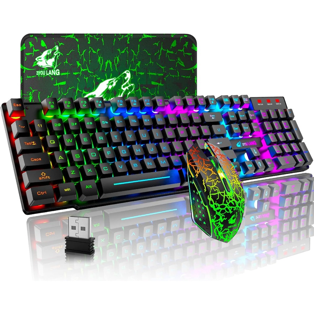 Bezprzewodowy zestaw klawiatur – Gaming Keyboard And Mouse Combo Wireless recenzja i cena