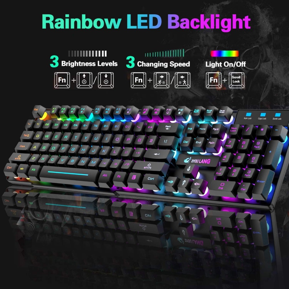 Bezprzewodowy zestaw klawiatur – Gaming Keyboard And Mouse Combo Wireless recenzja i cena