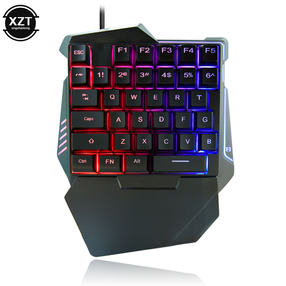 Klawiatura USB Obsługiwana Jed – Gaming Keyboard Half recenzja i cena
