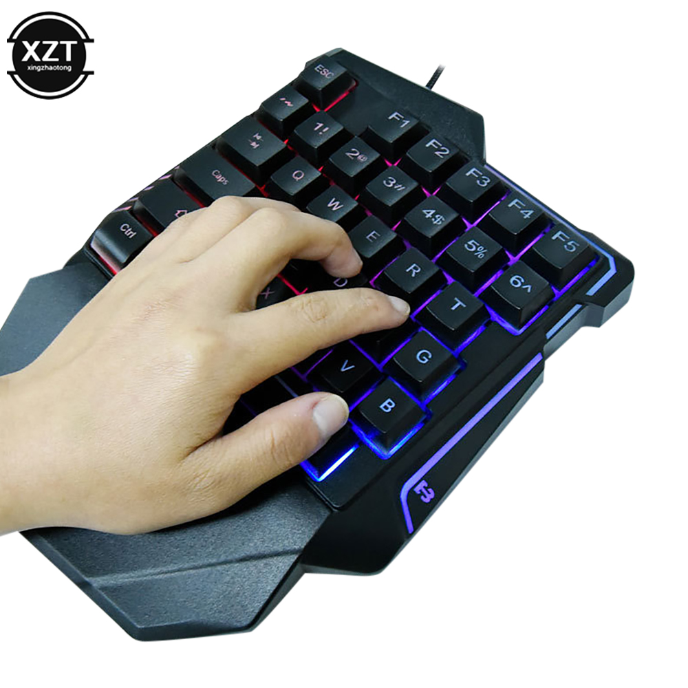 Klawiatura USB Obsługiwana Jed – Gaming Keyboard Half recenzja i cena