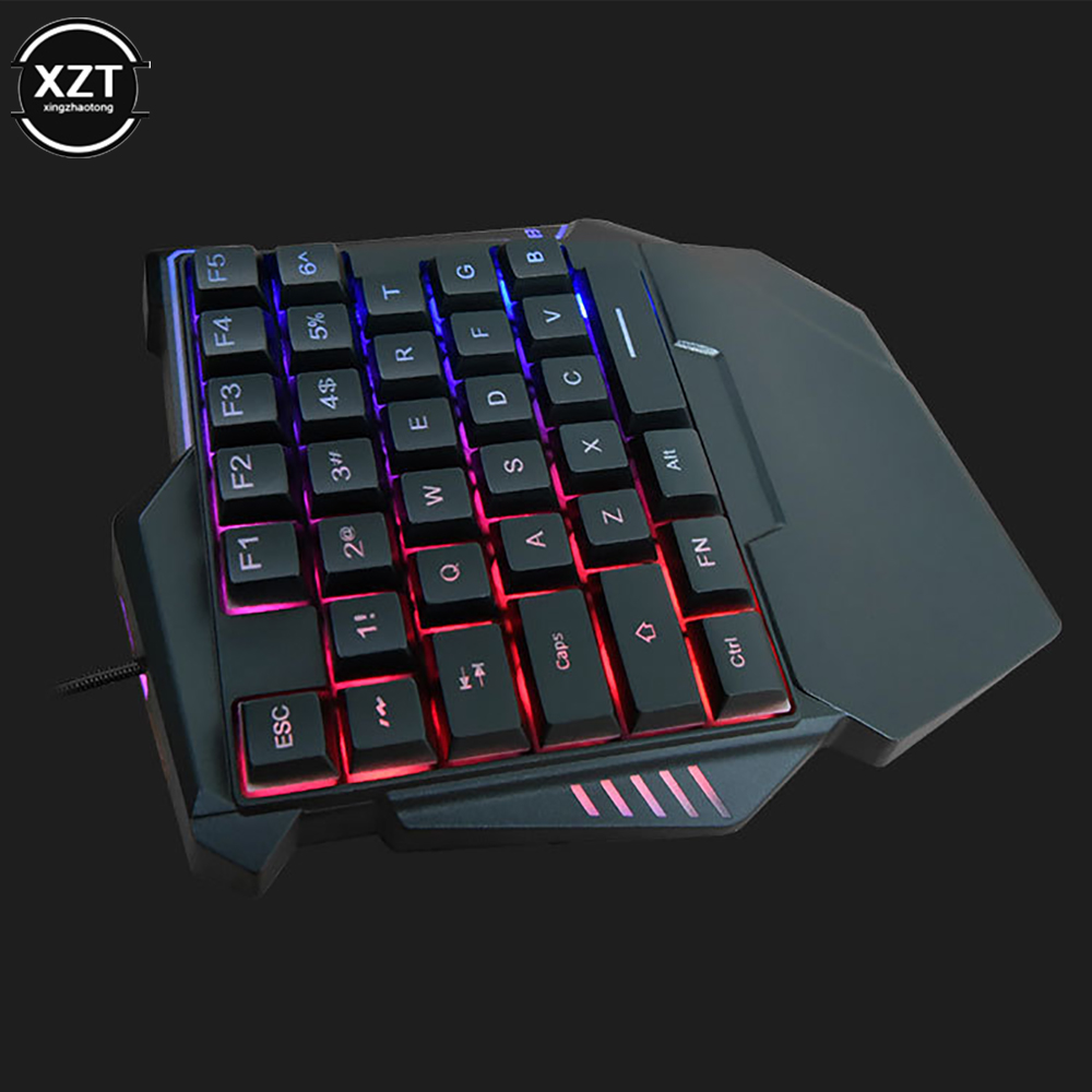 Klawiatura USB Obsługiwana Jed – Gaming Keyboard Half recenzja i cena