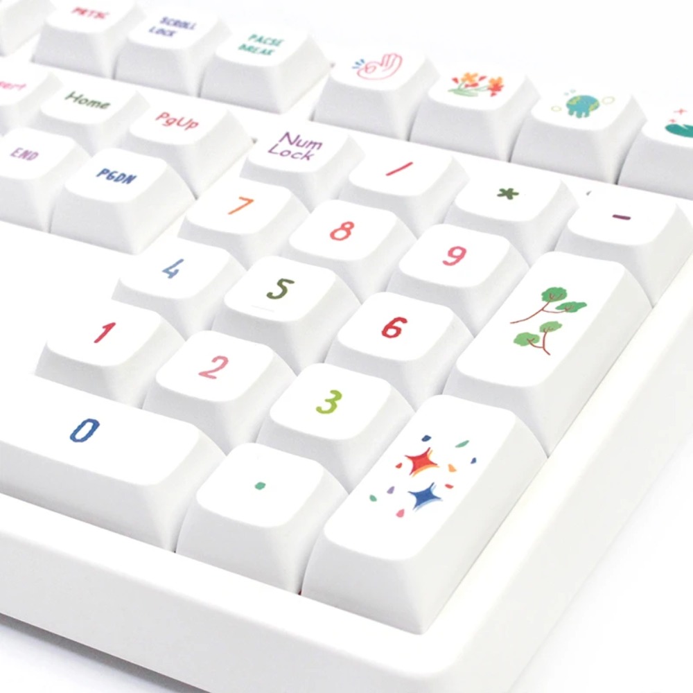 Klawisze Vibrant Summer Art 12 – Gaming Keyboard Tkl recenzja i cena