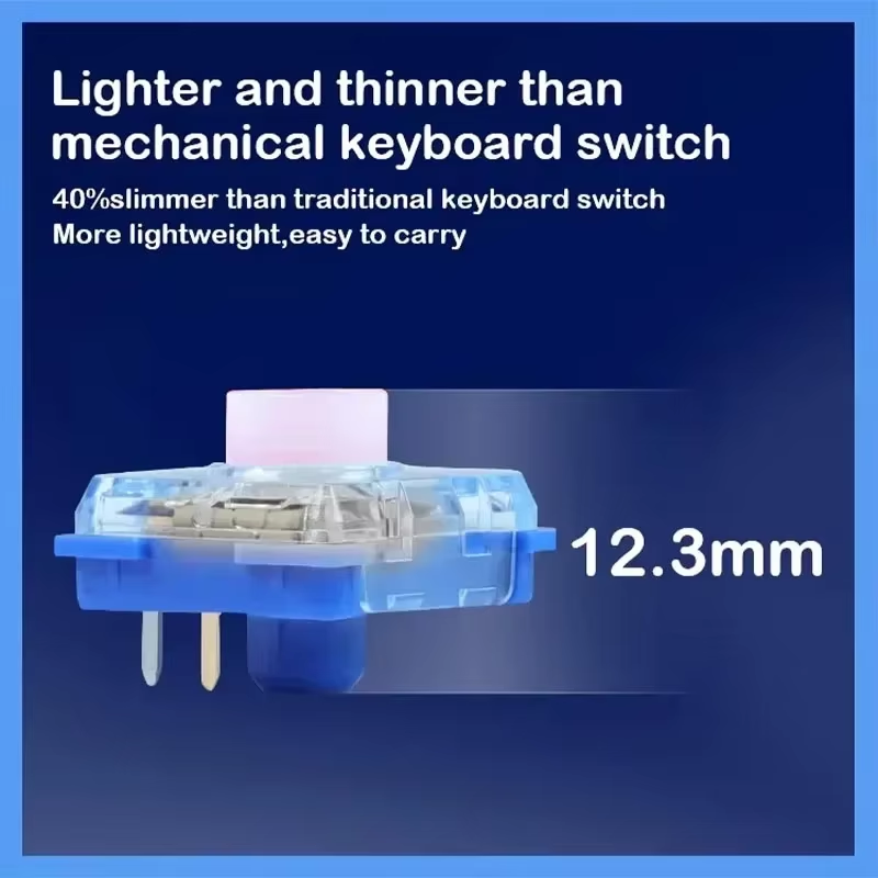 Przełączniki Kailh Islet Pink  – Gaming Keyboard Mini Mechanical recenzja i cena