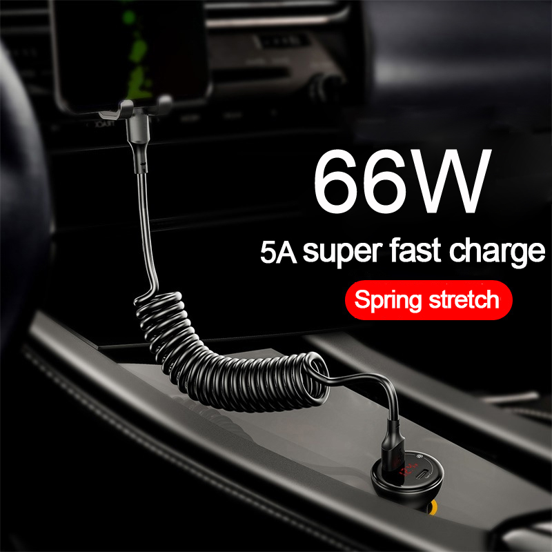 Kabel USB-C do USB-C 5A z szyb – Coiled Usb Cable recenzja i cena
