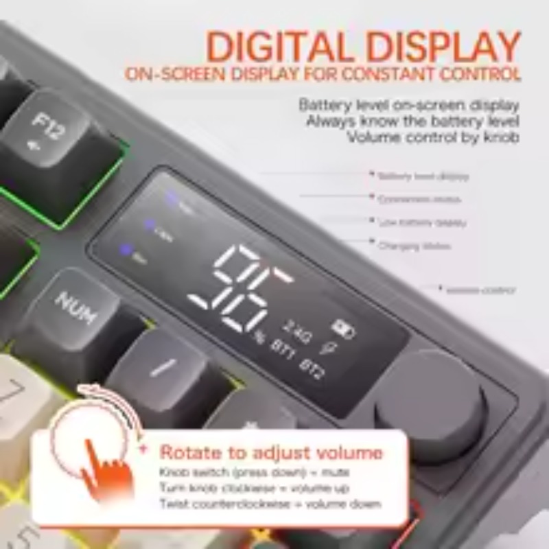 Bezprzewodowy zestaw klawiatur – Gaming Keyboard Mouse Set recenzja i cena