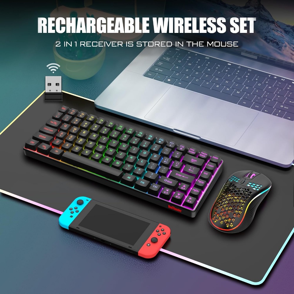 Bezprzewodowy zestaw klawiatur – Gaming Keyboard And Mouse Combo Wireless recenzja i cena
