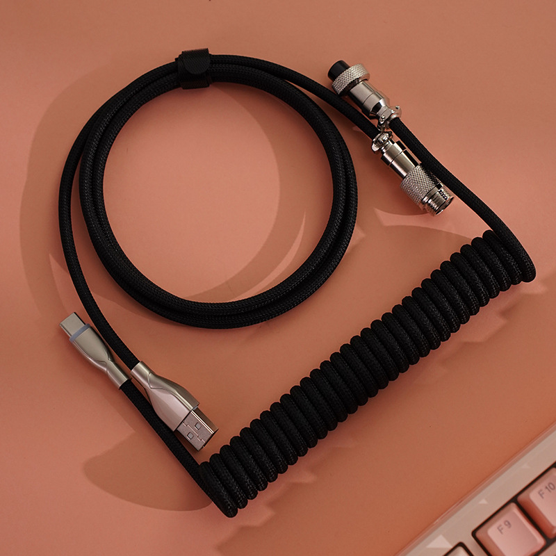 Kabel spiralny USB typu C do m – Gaming Keyboard Extension recenzja i cena