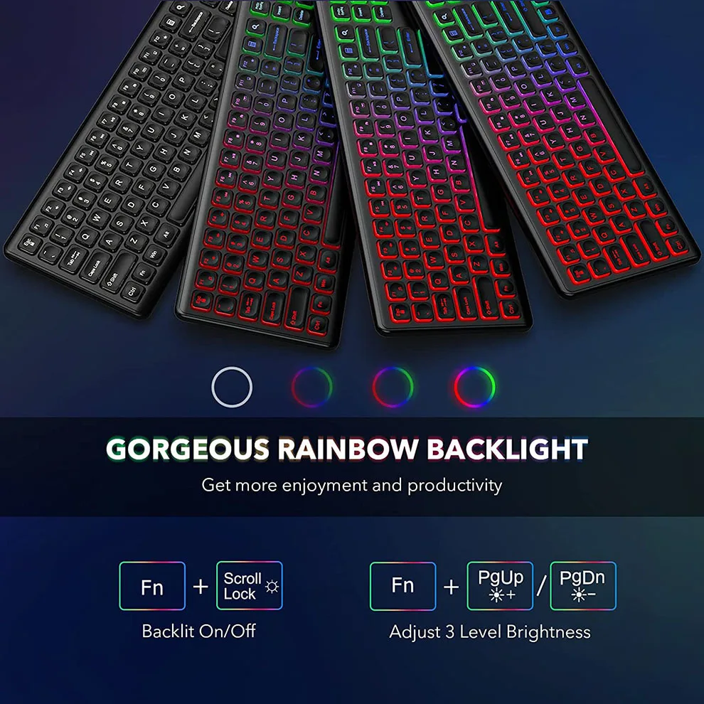 Bezprzewodowa klawiatura i mys – Gaming Keyboard And Mouse Combo Wireless recenzja i cena